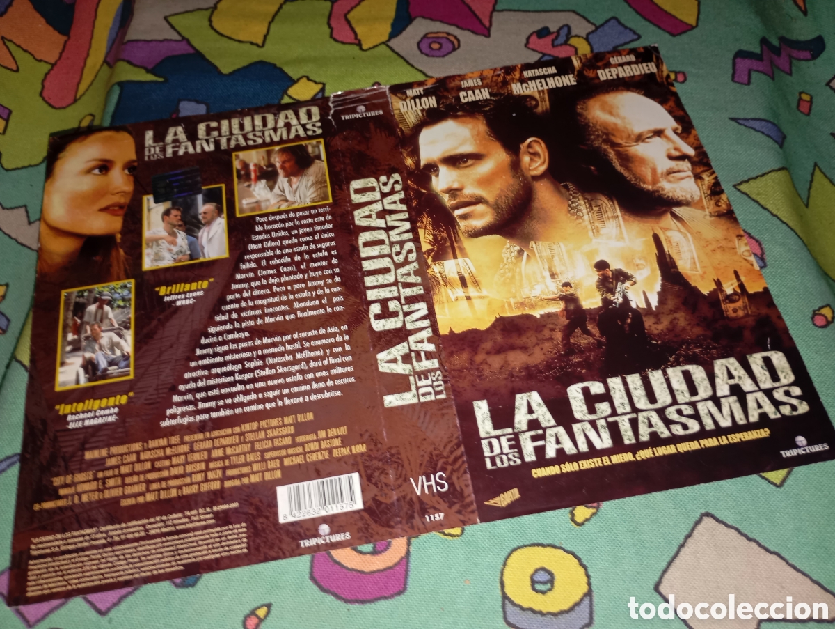 Kino: Car&aacute;tula vhs- la ciudad fantasma