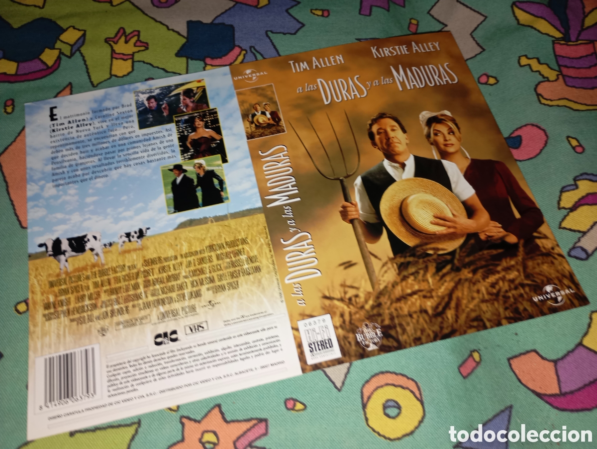 Kino: Car&aacute;tula vhs- a las duras y a las maduras