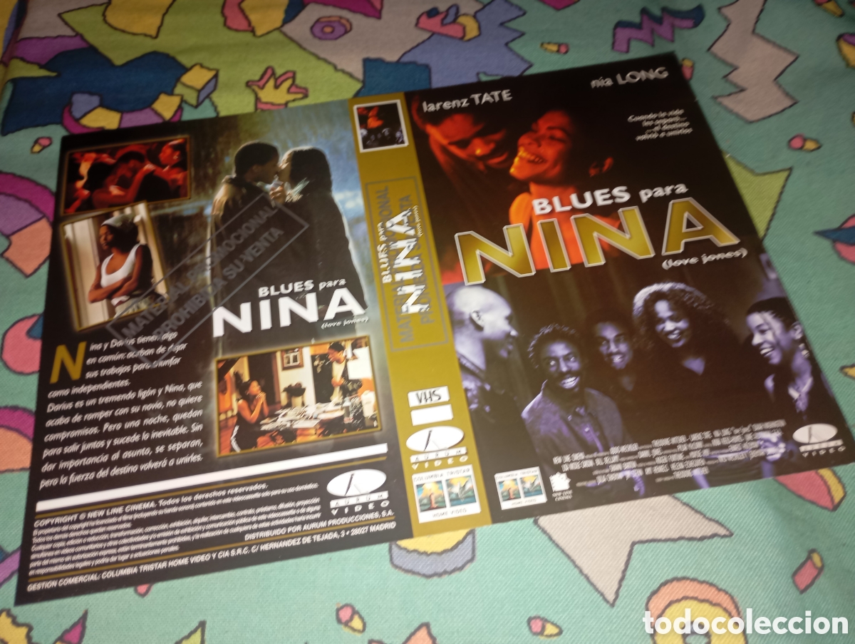 Kino: Car&aacute;tula vhs- blues para nina- promocional