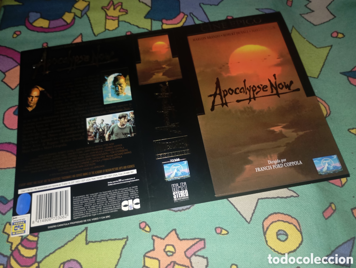 Kino: Car&aacute;tula vhs- apocalypse now
