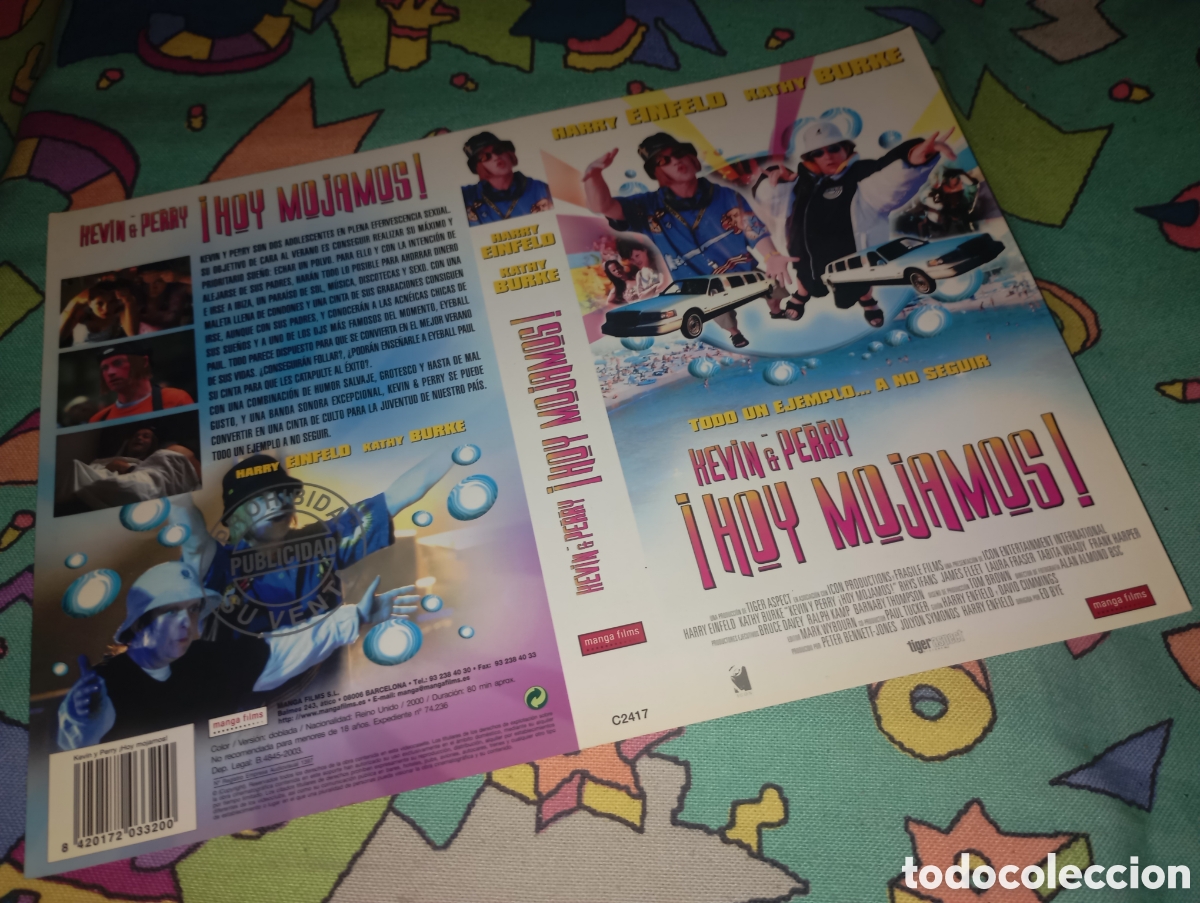 Kino: Car&aacute;tula vhs- Hoy mojamos- promocional