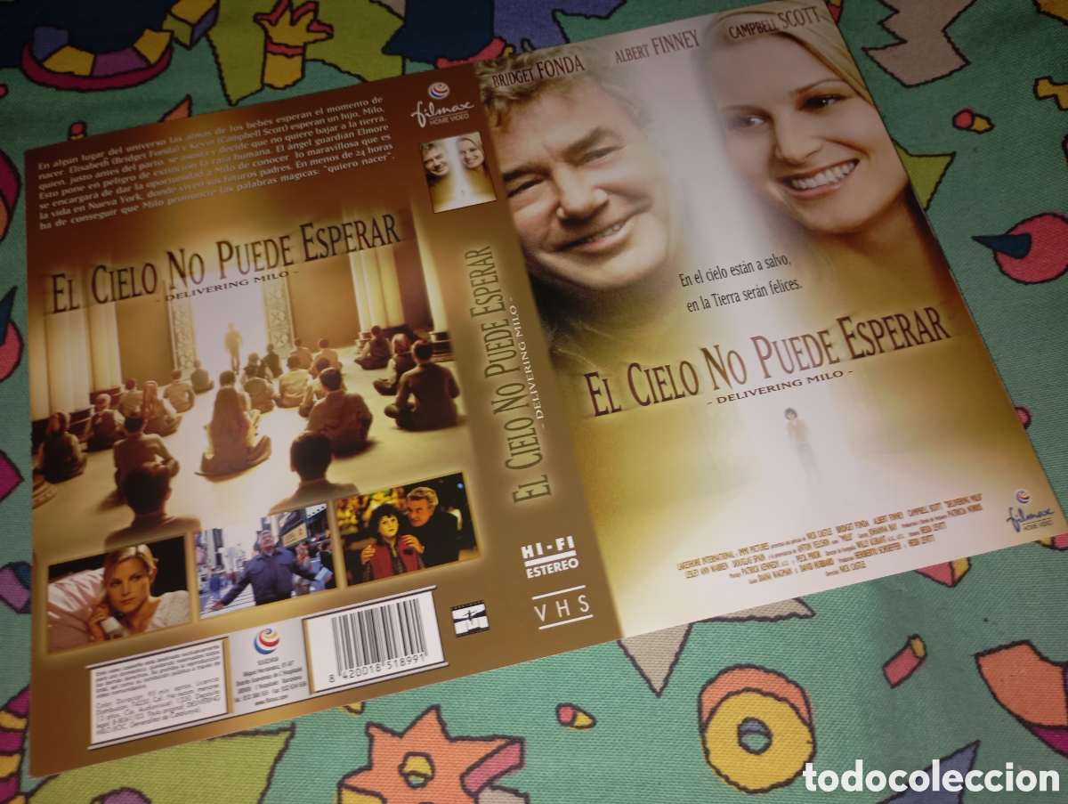 Kino: Car&aacute;tula vhs- el cielo no puede esperar