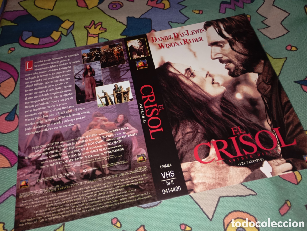 Kino: Car&aacute;tula vhs- el crisol