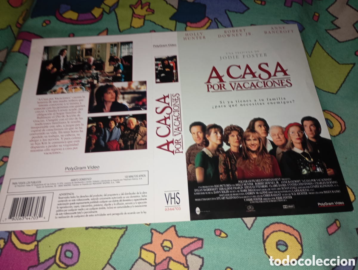Kino: Car&aacute;tula vhs- a casa por vacaciones