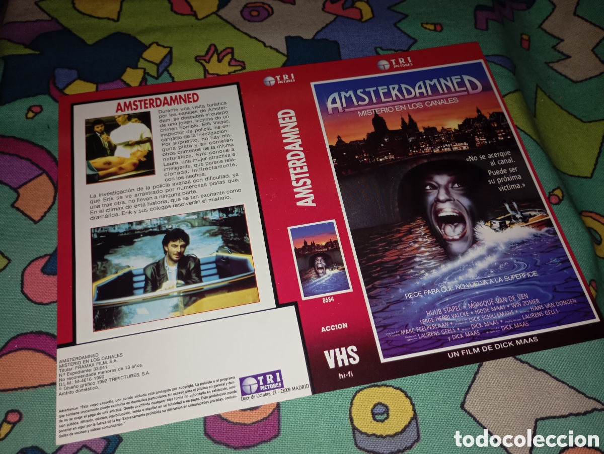 Kino: Car&aacute;tula vhs- amsterdammed