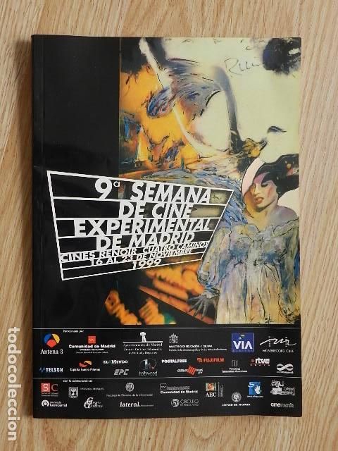 Kino: 9&ordf; SEMANA DE CINE EXPERIMENTAL DE MADRID a&ntilde;o 1999 - CATALOGO OFICIAL retrospectiva Fernando Arrabal