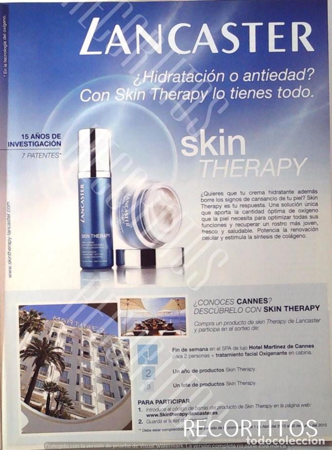Cinema: LANCASTER ANUNCIO PUBLICIDAD SKIN