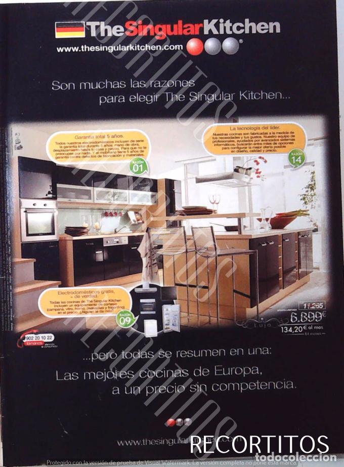 Cinema: THE SINGULAR KITCHEN ANUNCIO PUBLICIDAD