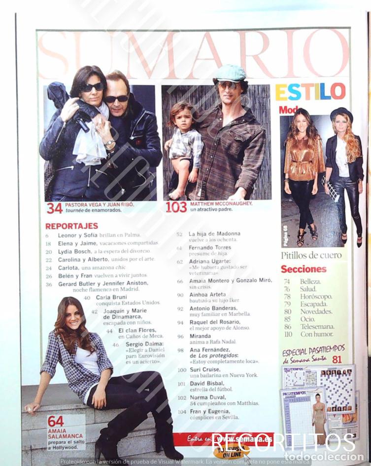 Cinema: MATTHEW MCCONAUGHEY PASTORA VEGA JUAN RIBO AMAIA SALAMANCA SARAH JESSICA PARKER