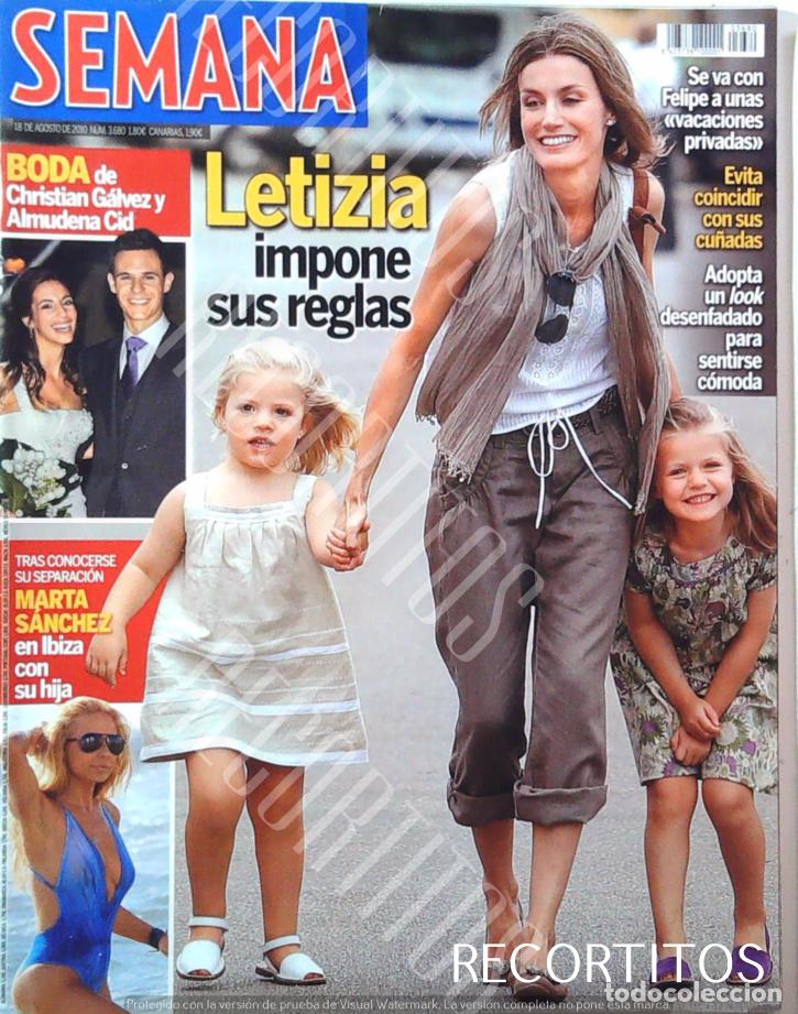 Cinema: LA REINA LETIZIA ORTIZ RECORTE PORTADA SOFIA PRINCESA LEONOR