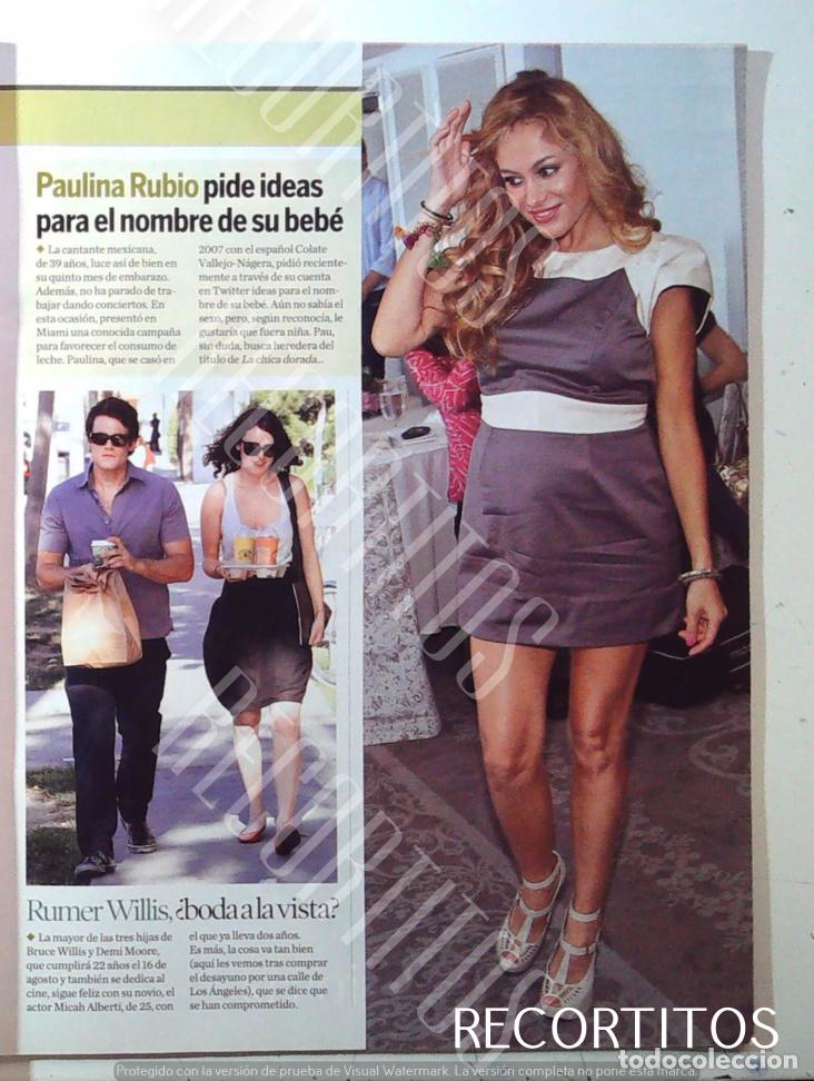Cine: RUMER WILLIS BRUCE PAULINA RUBIO - Foto 1