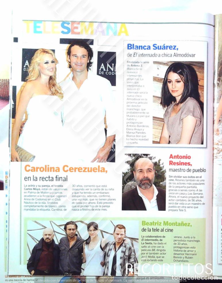Cinema: BLANCA SUAREZ CAROLINA CEREZUELA ANTONIO RESINES HUGO SILVA BEATRIZ MONTA&Ntilde;EZ