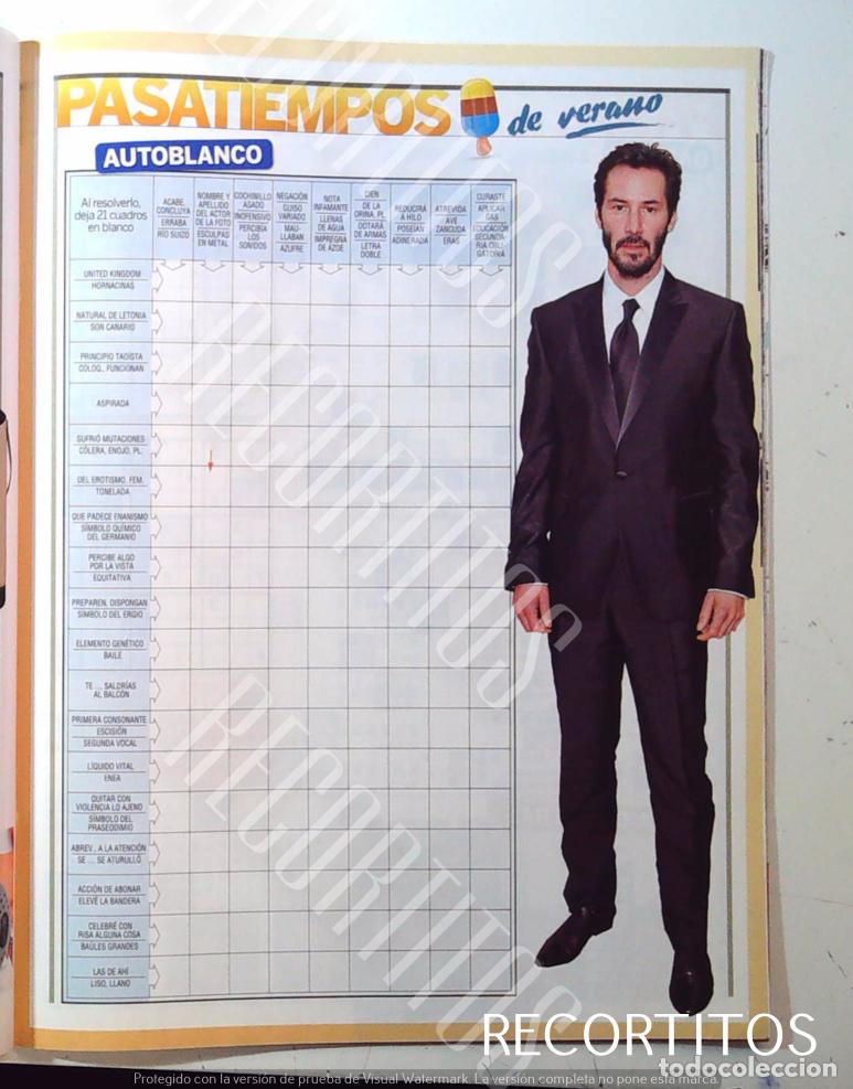 Kino: KEANU REEVES CRUCIGRAMA