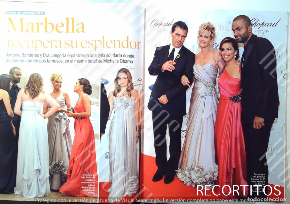 Cinema: ANTONIO BANDERAS MELANIE GRIFFITH MARBELLA EVA LONGORIA