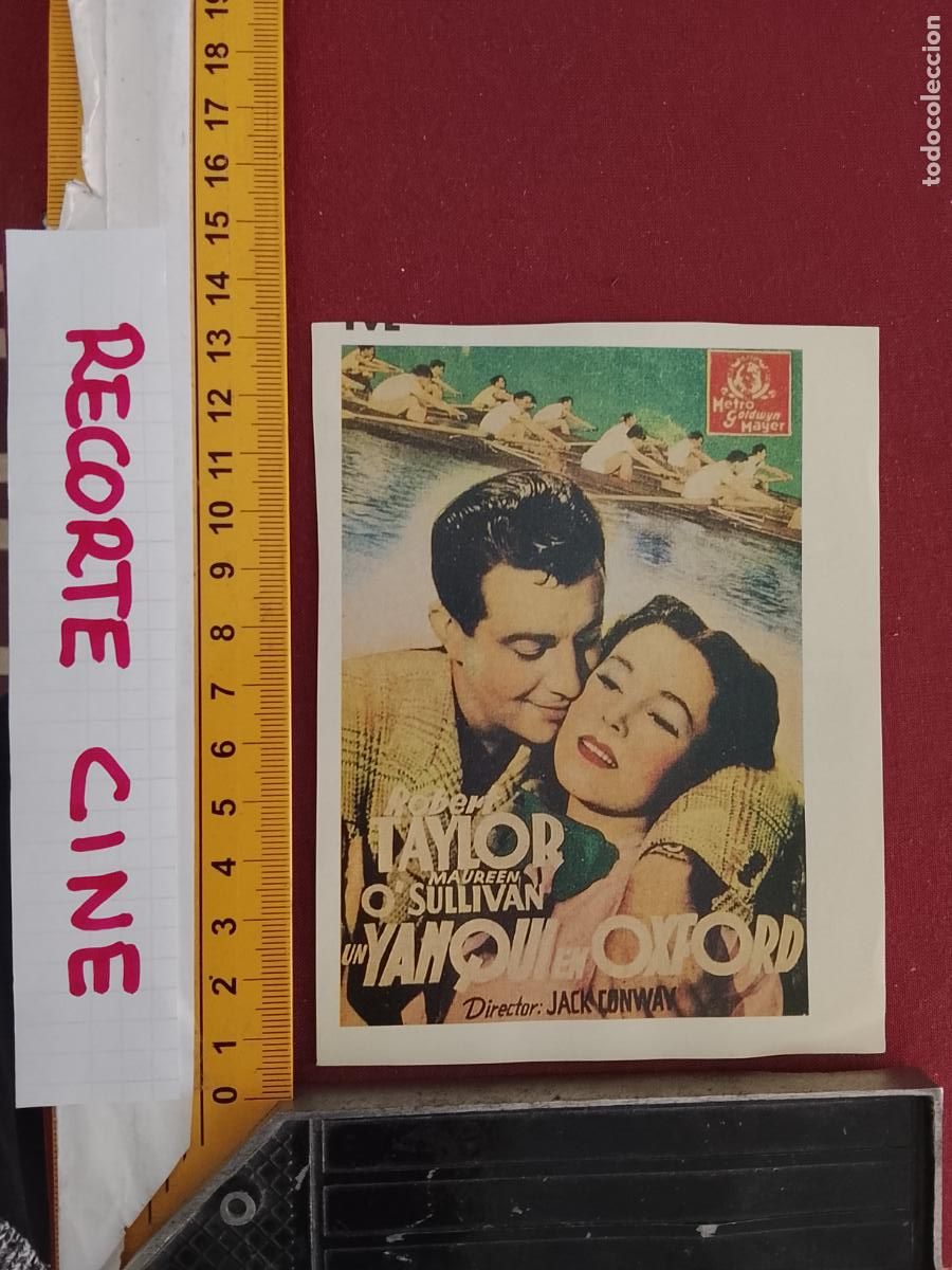 Cinema: RECORTE CINEMATOGRAFICO RECORTE PORTADA PELICULA CINE - YANQUI EN OXFORD
