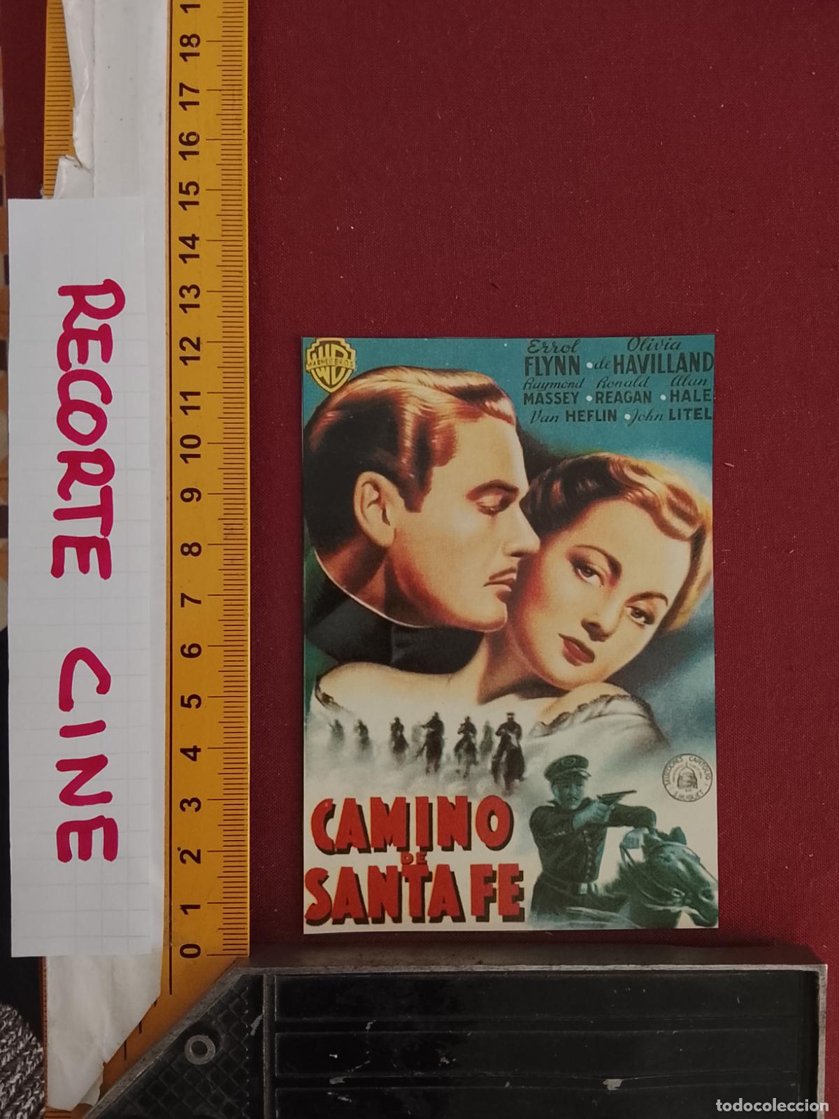 Cinema: RECORTE CINEMATOGRAFICO RECORTE PORTADA PELICULA CINE - CAMINO DE SANTA FE