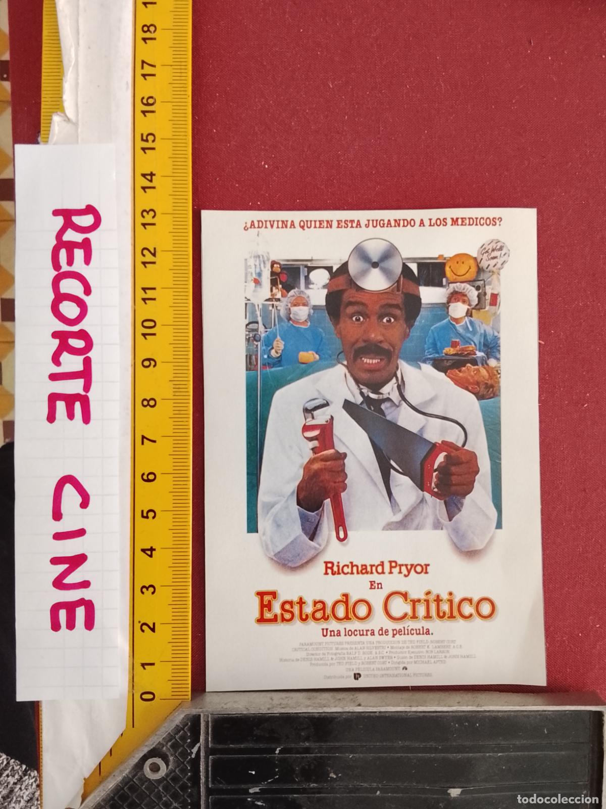 Cinema: RECORTE CINEMATOGRAFICO RECORTE PORTADA PELICULA CINE - ESTADO CRITICO