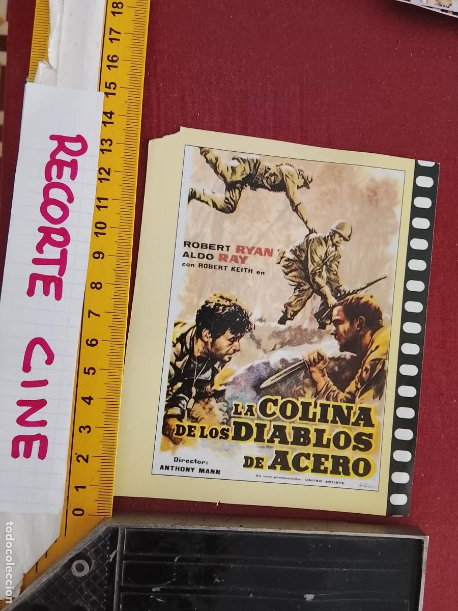 Cinema: RECORTE CINEMATOGRAFICO RECORTE PORTADA PELICULA CINE - LA COLINA DE LOS DIABLOS DE ACERO