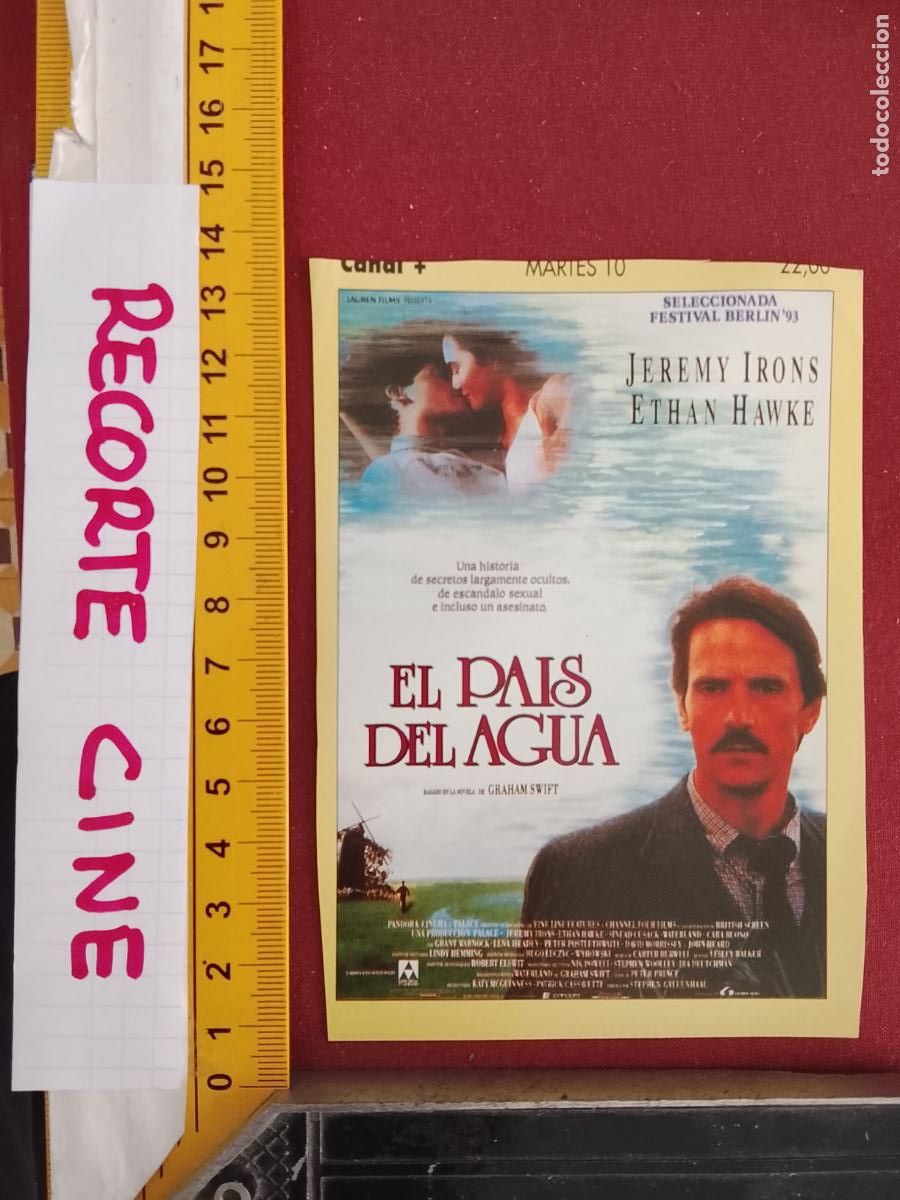 Cinema: RECORTE CINEMATOGRAFICO RECORTE PORTADA PELICULA CINE - EL PAIS DEL AGUA