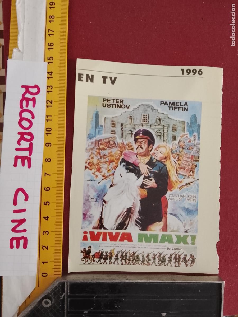 Cinema: RECORTE CINEMATOGRAFICO RECORTE PORTADA PELICULA CINE - VIVA MAX