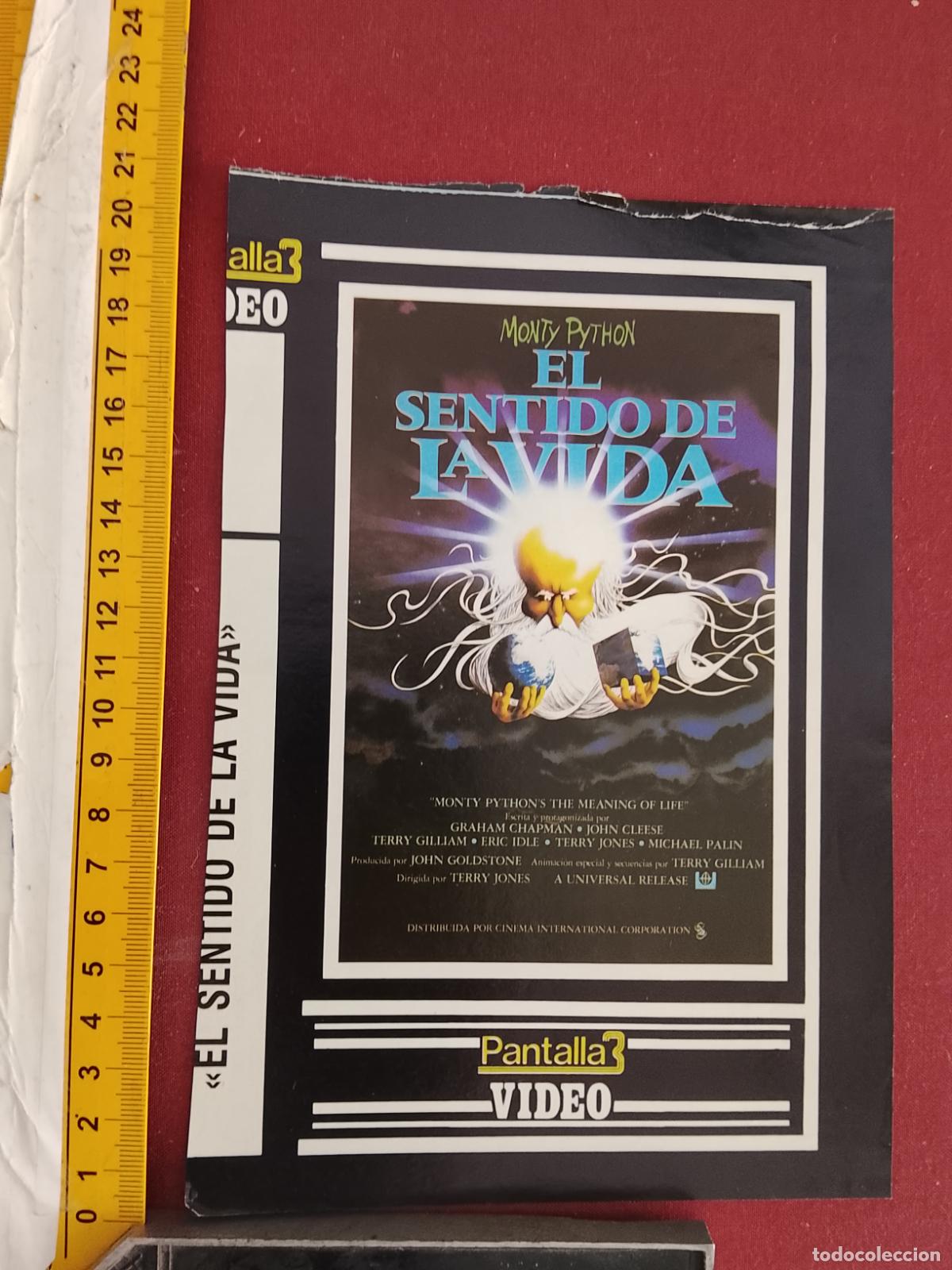 Cinema: RECORTE CINEMATOGRAFICO RECORTE PORTADA PELICULA CINE DE REVISTA - EL SENTIDO DE LA VIDA