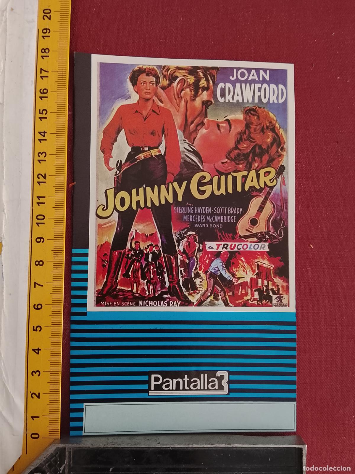 Cinema: RECORTE CINEMATOGRAFICO RECORTE PORTADA PELICULA CINE DE REVISTA - JOHNNY GUITAR