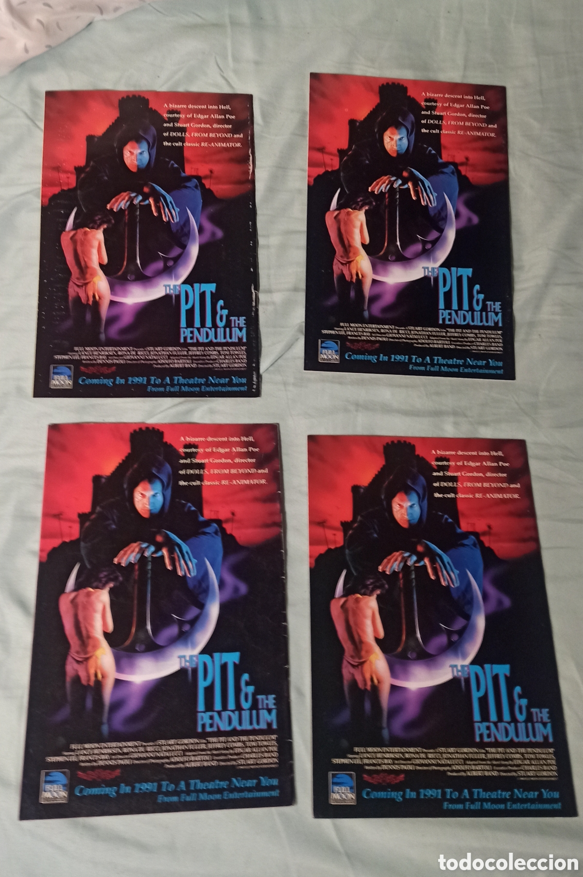Cine: Puppet master la venganza de los mu&ntilde;ecos primeros 4 comics 1990 - Foto 3