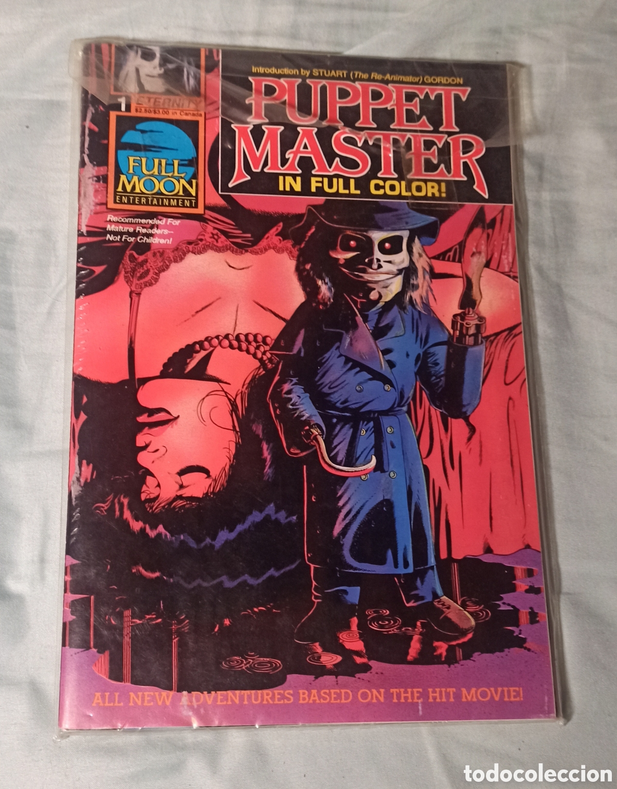 Cine: Puppet master la venganza de los mu&ntilde;ecos primeros 4 comics 1990 - Foto 8