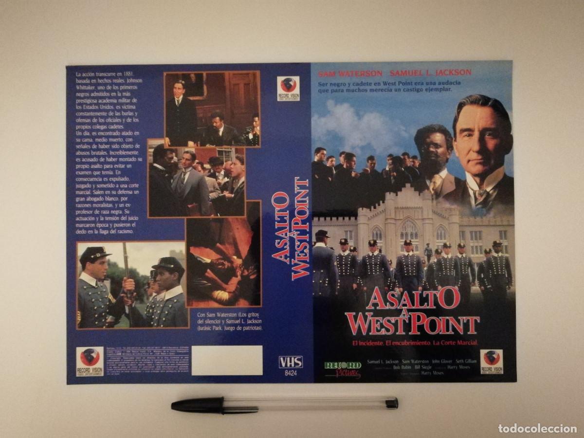 Cinema: CARATULA ORIGINAL -A4- ASALTO A WEST POINT - CINE HISTORICO - SAM WATERSON