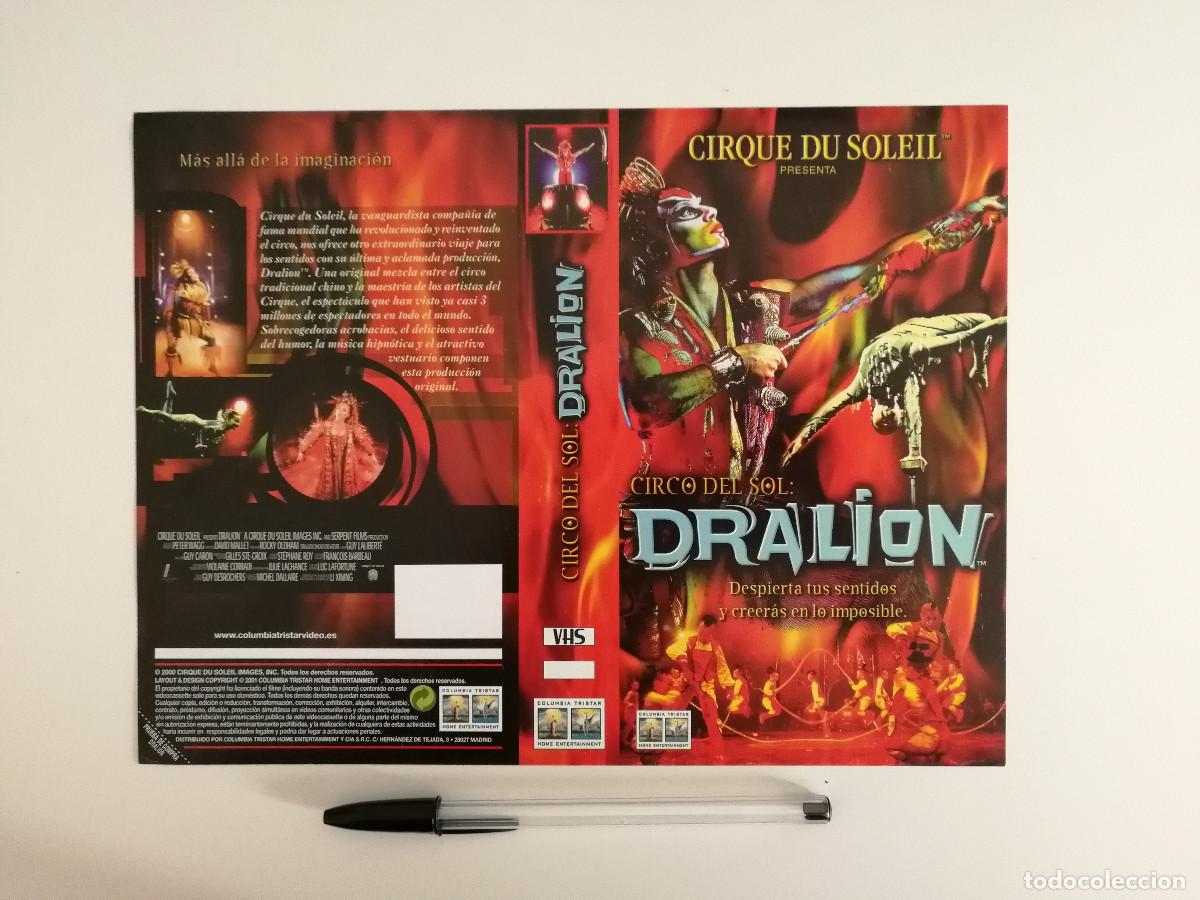Cinema: CARATULA ORIGINAL -A4- DRALION - Cirque du Soleil - CIRCO