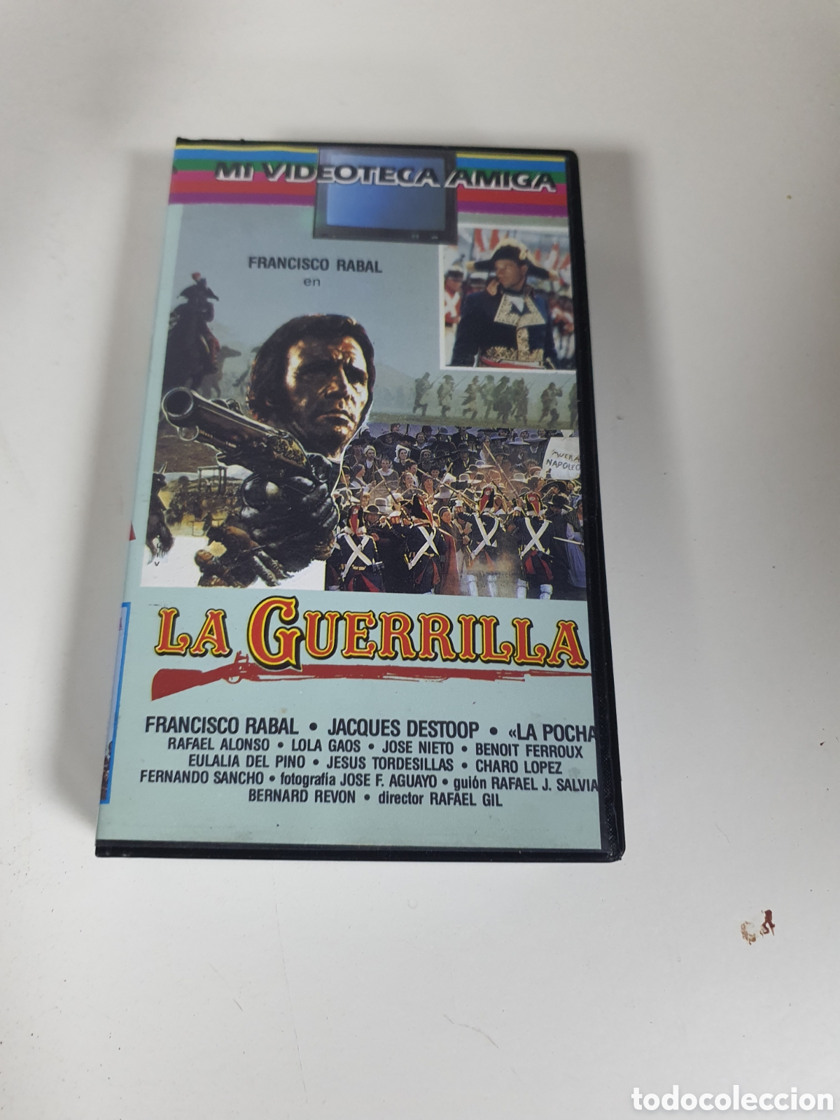 Cine: LA GUERRILLA PEL&Iacute;CULA GUERRA DE INDEPENDENCIA PACO RABAL CHARO L&Oacute;PEZ GAOS RAFAEL GIL CINE B&Eacute;LICA VHS