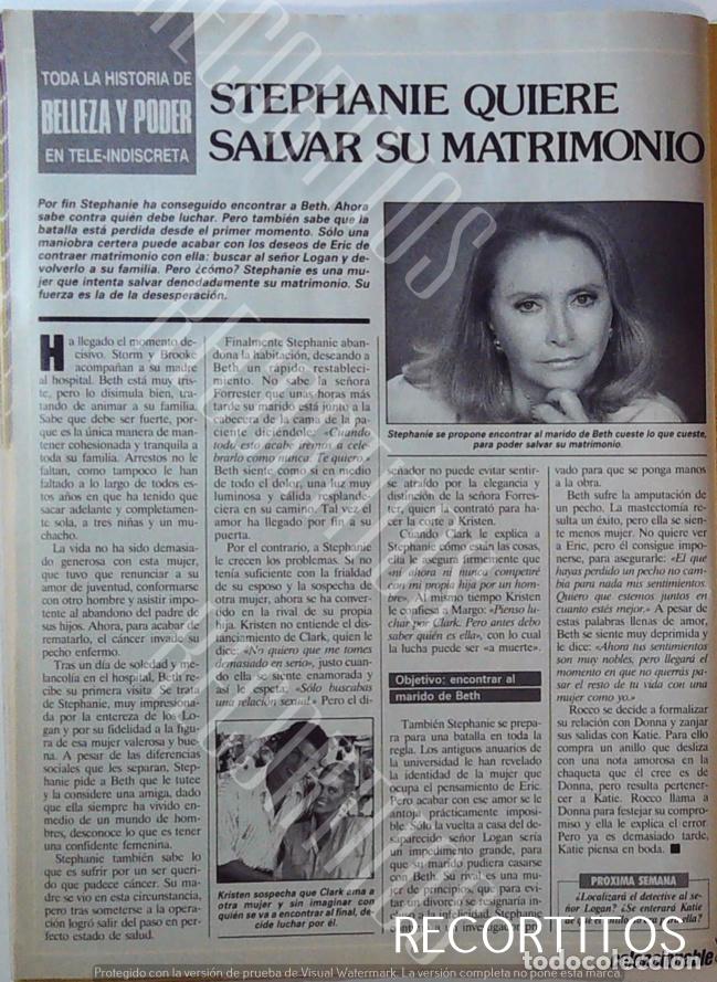 Cin&eacute;ma: BELLEZA Y PODER EN TELEINDISCRETA STEPHANIE
