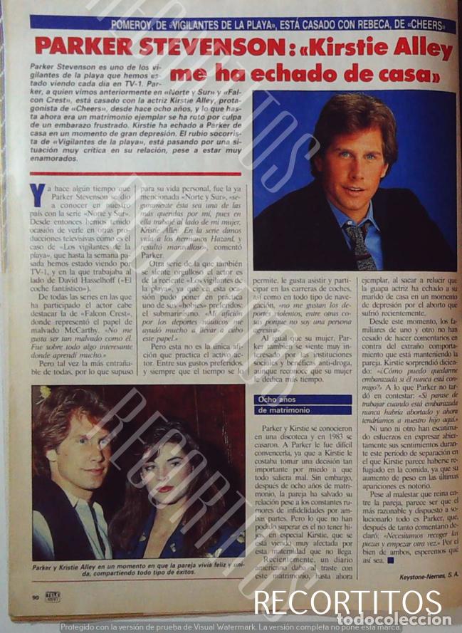 Cin&eacute;ma: PARKER STEVENSON LOS VIGILANTES DE LA PLAYA KRISTIE ALLEY CHEERS