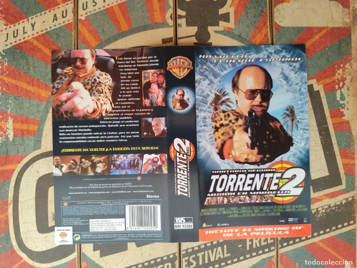 Cin&eacute;ma: Car&aacute;tula VHS Torrente 2 Misi&oacute;n en Marbella