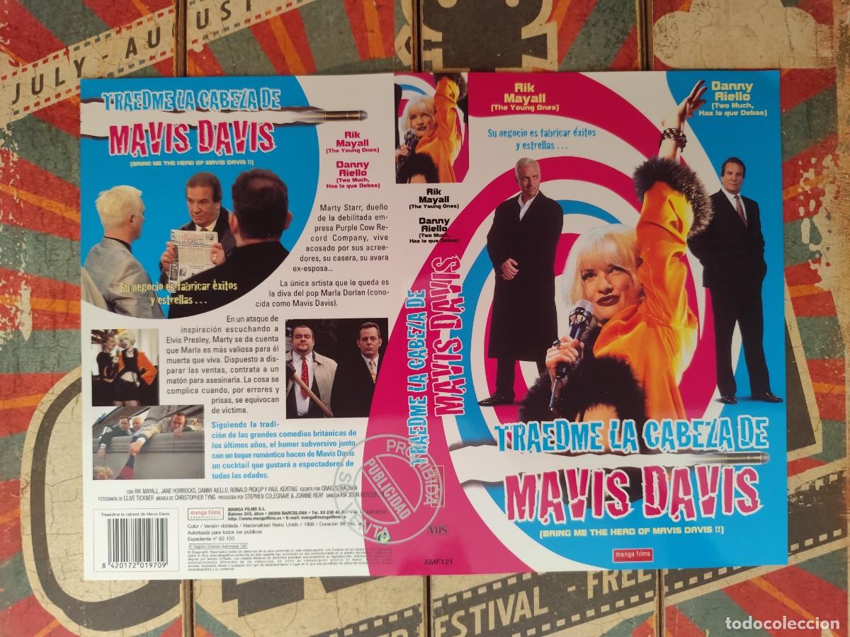 Cinema: Car&aacute;tula VHS Traedme la cabeza de Mavis Davis