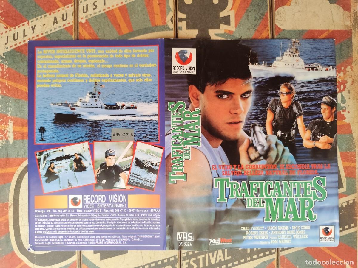 Cinema: Car&aacute;tula VHS Traficantes del mar