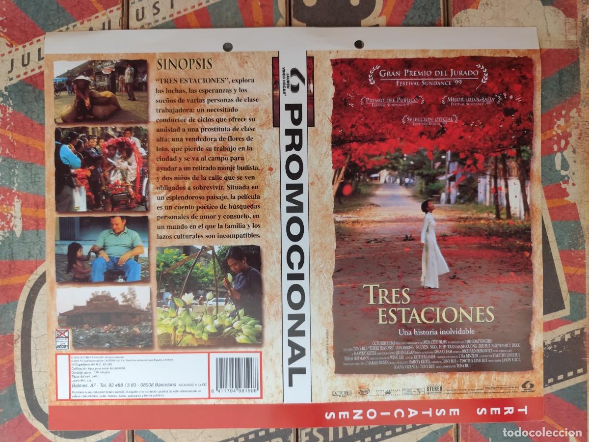 Cinema: Car&aacute;tula Tres estaciones