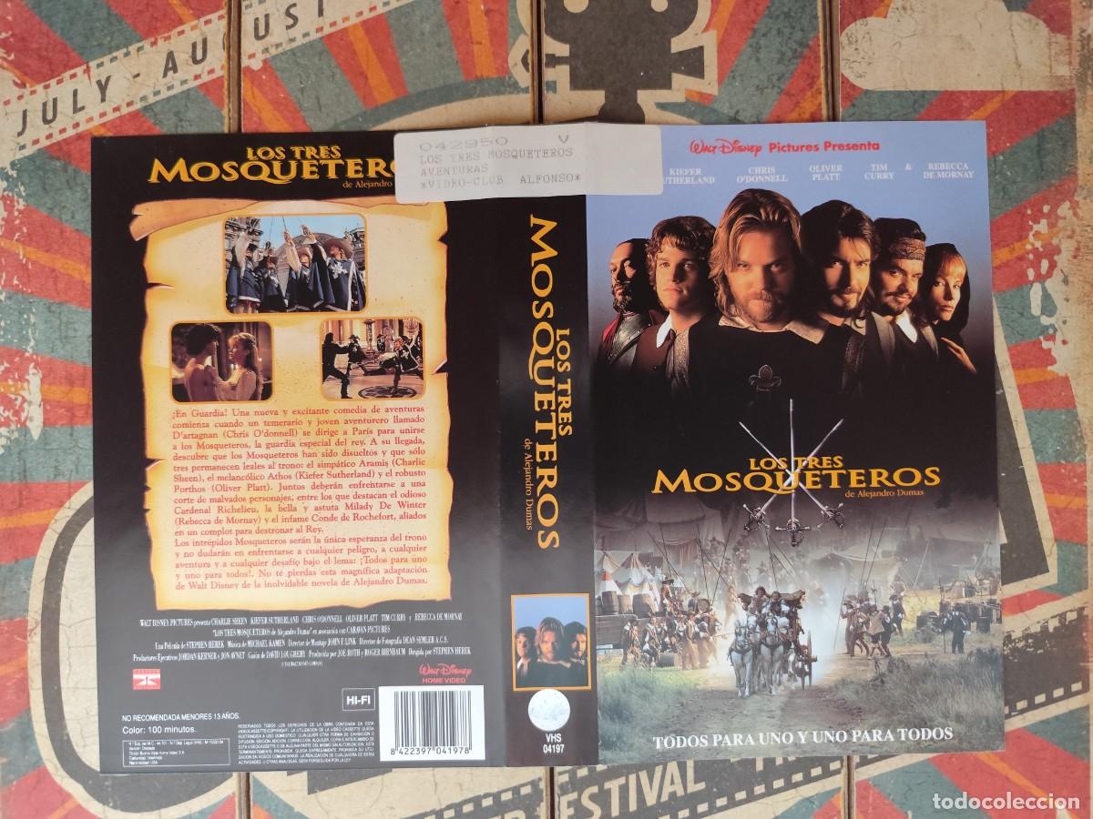 Cine: Car&aacute;tula Beta Los tres mosqueteros - Foto 1