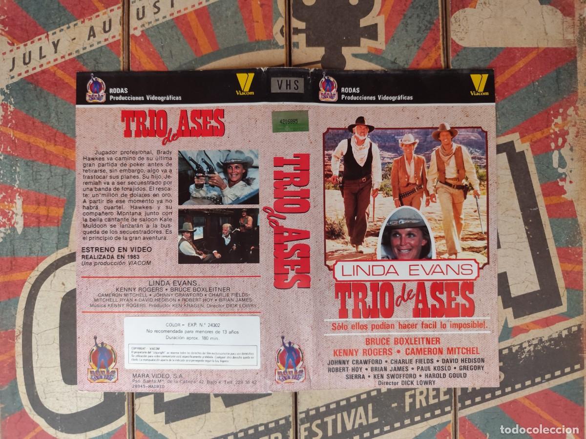 Cinema: Car&aacute;tula VHS Trio de ases