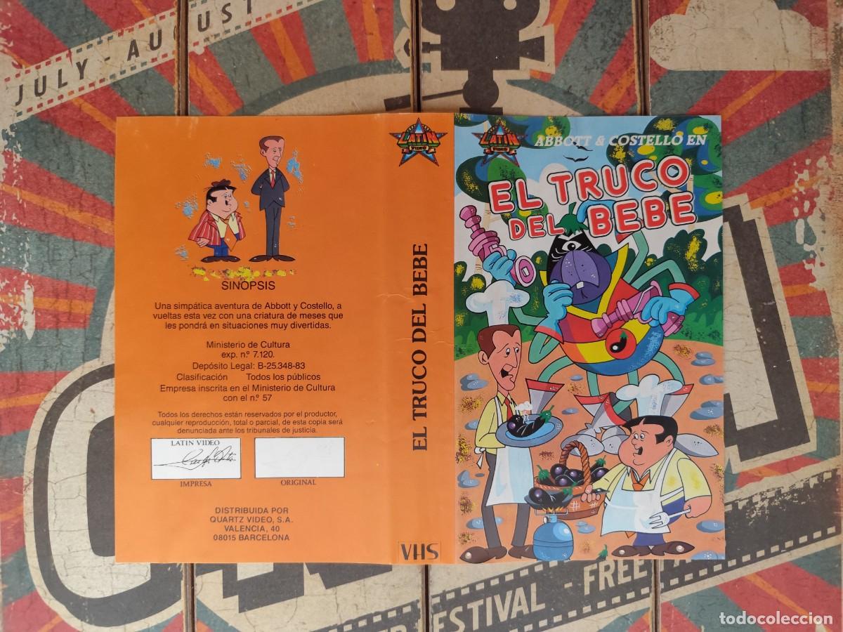 Cinema: Car&aacute;tula VHS El truco del beb&eacute;