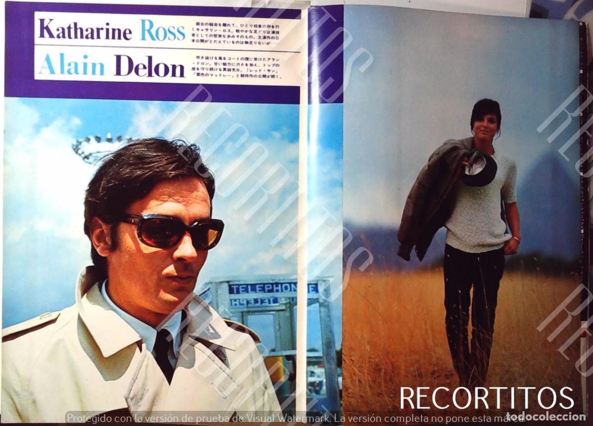 Cin&eacute;ma: PIN UP JAPON ALAIN DELON RAYMOND LOVELOCKKATHARINE ROSS KIM DARBY