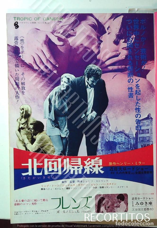 Cin&eacute;ma: PIN UP JAPAN Rip Torn, James T. Callahan, Lee Van Cleef, Patrick O'Nea TROPIC OF CANCER EL CONDOR