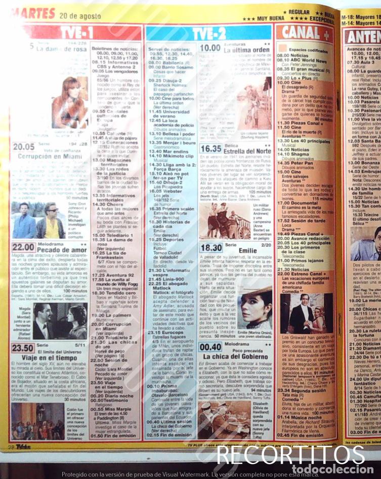 Cinema: DANA ANDREWS ANNE BAXTER MARIANA ORSINI DON JOHSON CORRUPCION EN MIAMI SARA MONTIEL RAFAEL ALONSO