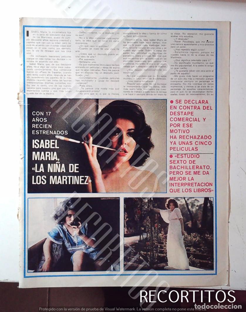 Cinema: ISABEL MARIA PEREZ LA CASA DE LOS MARTINEZ