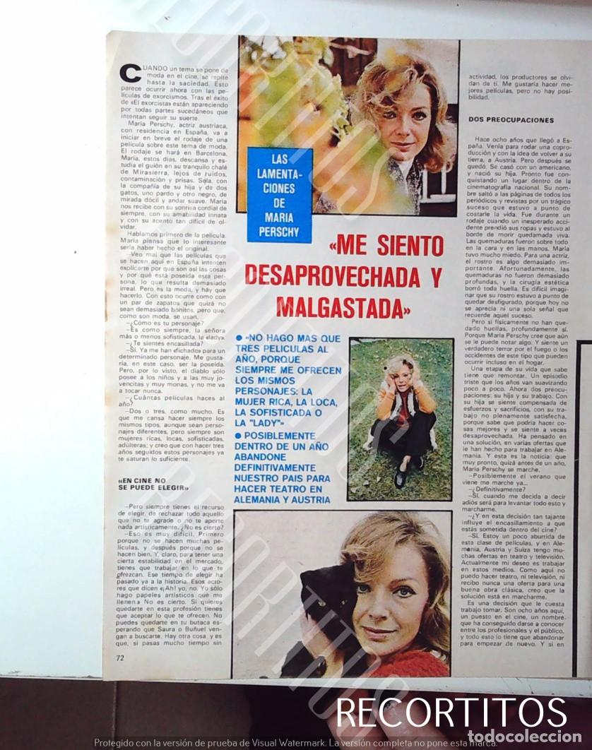 Cine: MARIA PERSCHY MARY PERCHY