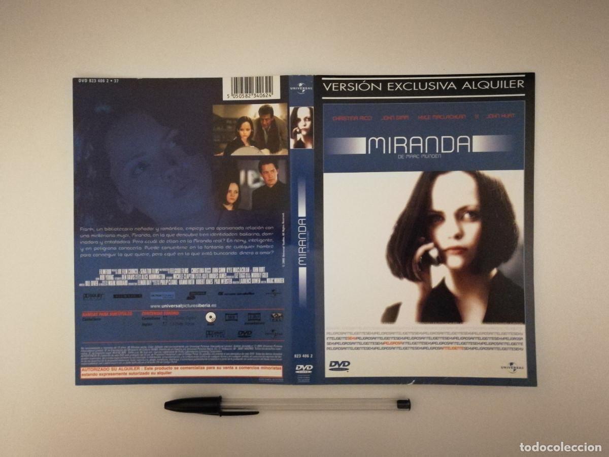 Cinema: CARATULA ORIGINAL -A4- MIRANDA - CHRISTINA RICCI