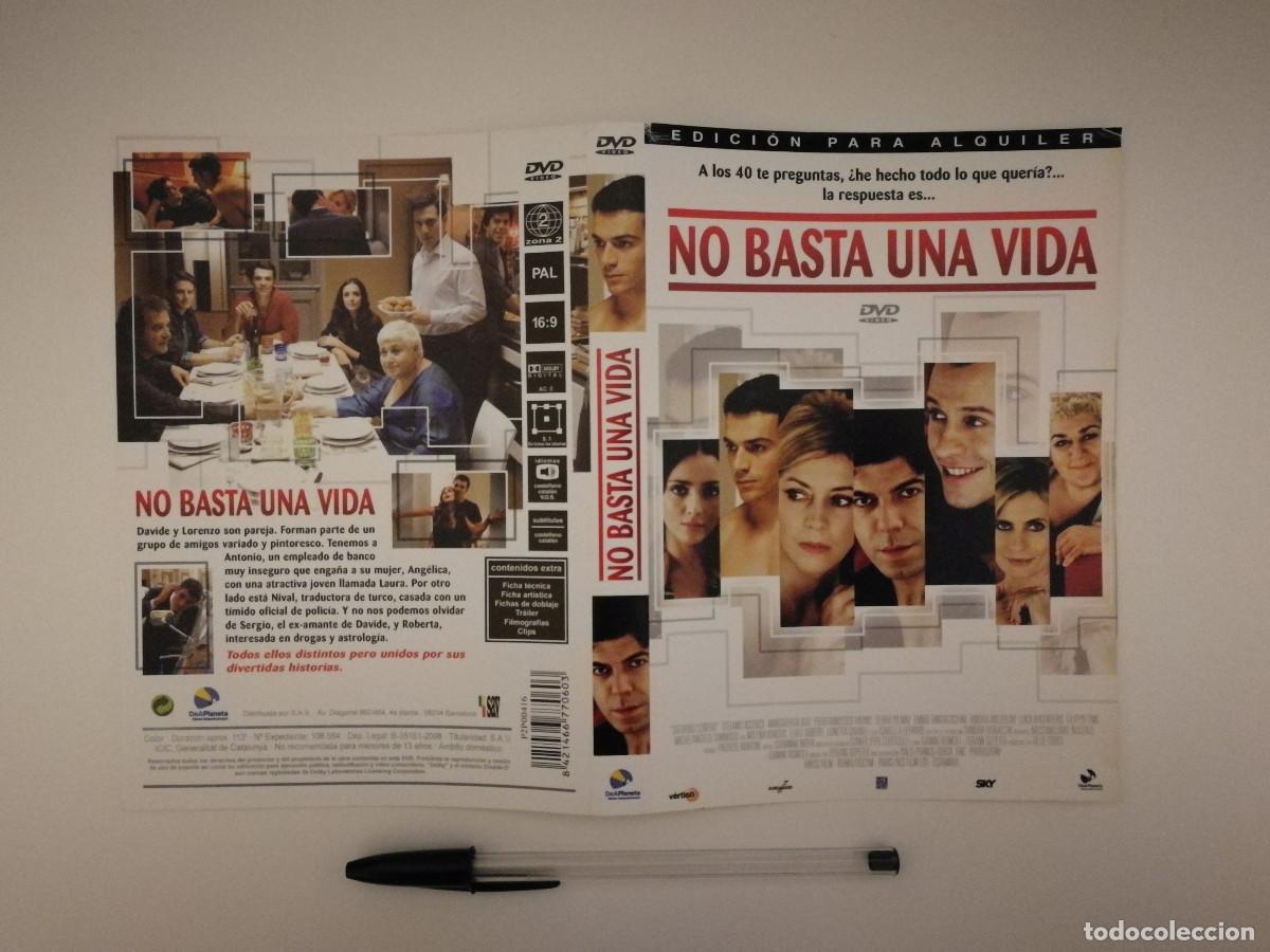 Cinema: CARATULA ORIGINAL -A4- NO BASTA UNA VIDA - Ferzan Ozpetek