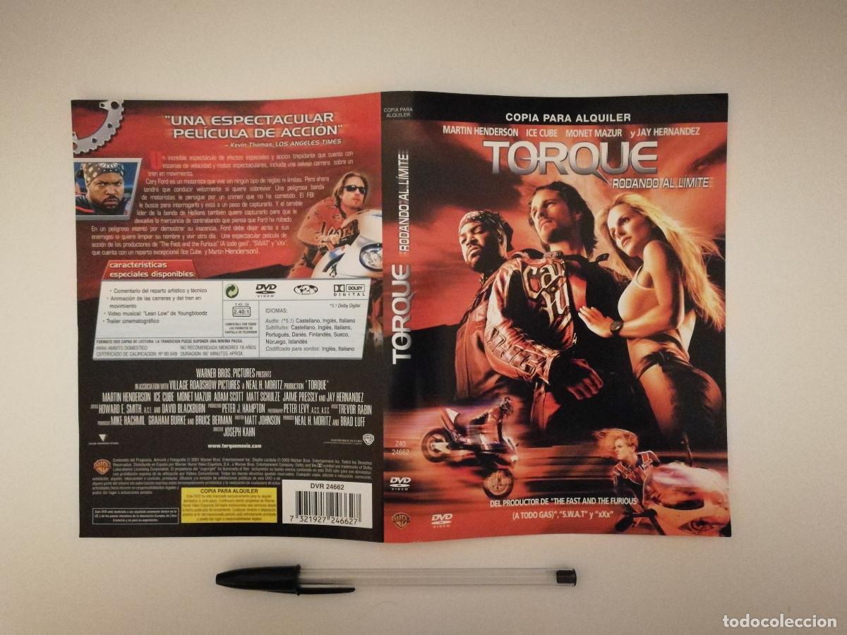 Cinema: CARATULA ORIGINAL -A4- TORQUE - ICE CUBE