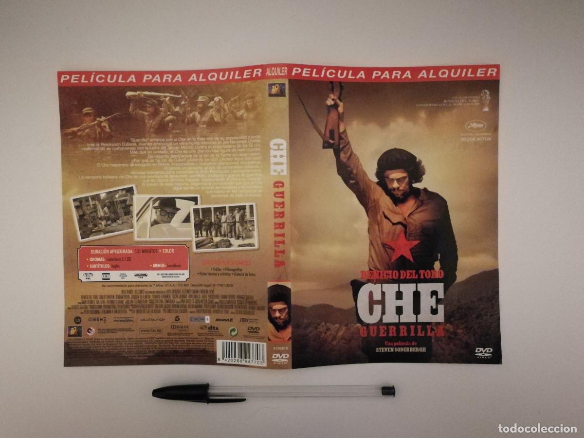Cinema: CARATULA ORIGINAL -A4- CHE GUERILLA - BENICIO DEL TORO