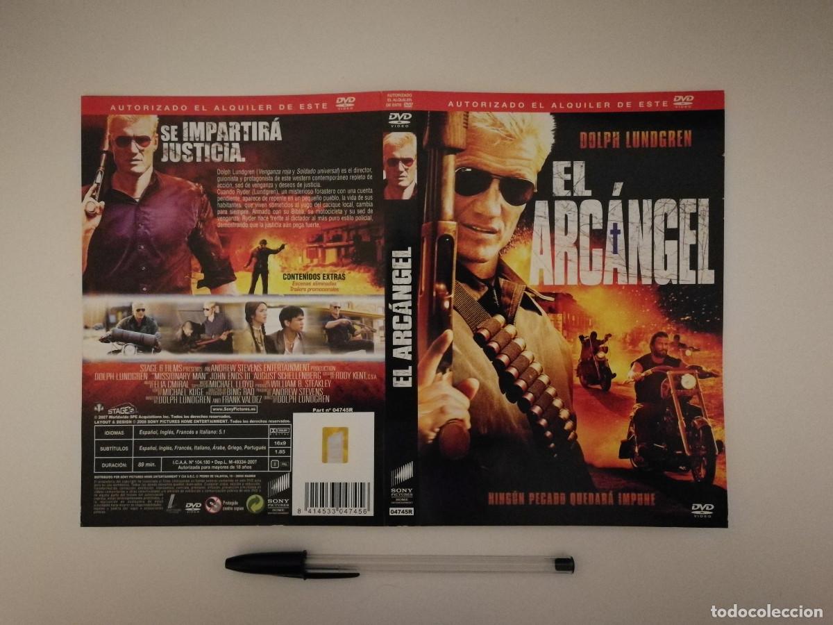 Cinema: CARATULA ORIGINAL -A4- EL ARCANGEL - DOLPH LUNDGREN